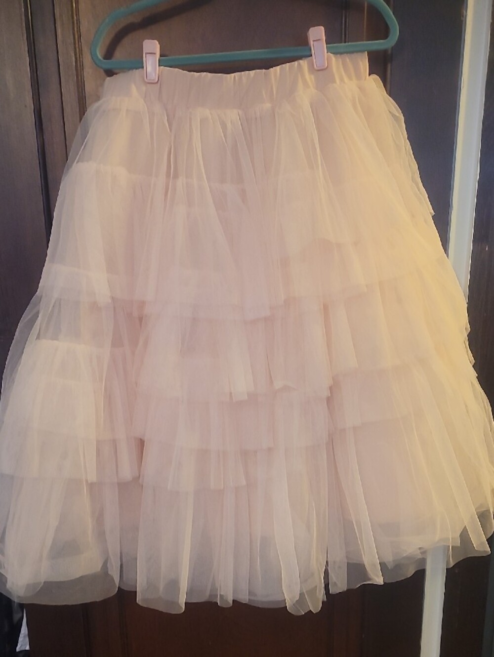 Chicwish Layered Tulle Skirt - Pale Pink - Picture 2 of 4